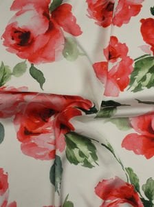 Çiçek Desen  ( 4363 ) Dijital Baskılı Çift En Kumaş 150 cm
