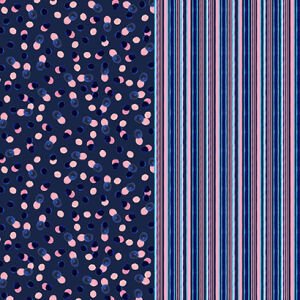 Geometrik Desen (210) Dijital Baskılı Çift En Kumaş 150 cm