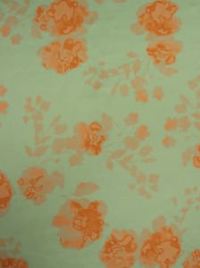 Çiçek Desen  ( 1038 ) Dijital Baskılı Çift En Kumaş 150 cm