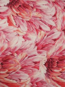 Kuş Desen  ( 1452 ) Dijital Baskılı Çift En Kumaş 150 cm
