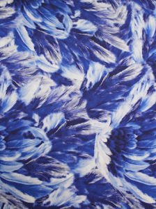 Kuş Desen  ( 1452 ) Dijital Baskılı Çift En Kumaş 150 cm