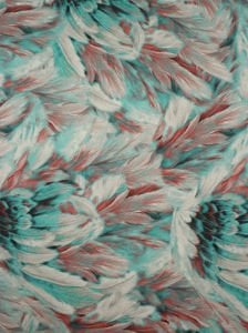 Kuş Desen  ( 1452 ) Dijital Baskılı Çift En Kumaş 150 cm