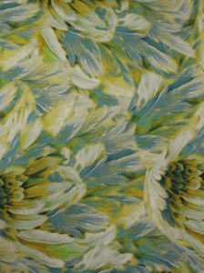 Kuş Desen  ( 1452 ) Dijital Baskılı Çift En Kumaş 150 cm