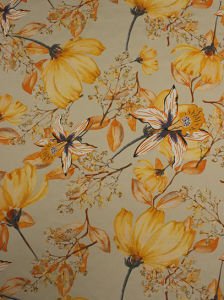 Çiçek Desen  ( 1248 ) Dijital Baskılı Çift En Kumaş 150 cm