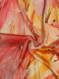 Kuş Desen  ( 1455 ) Dijital Baskılı Çift En Kumaş 150 cm