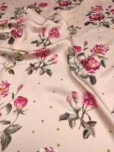Çiçek Desen (160) Dijital Baskılı Çift En Kumaş 150 cm