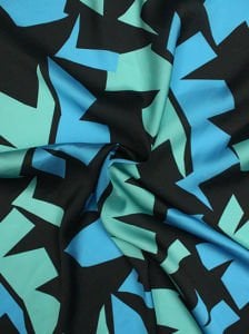 Geometrik Desen  ( 22 ) Dijital Baskılı Çift En Kumaş 150 cm